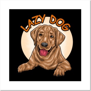 LAZY DOG Posters and Art